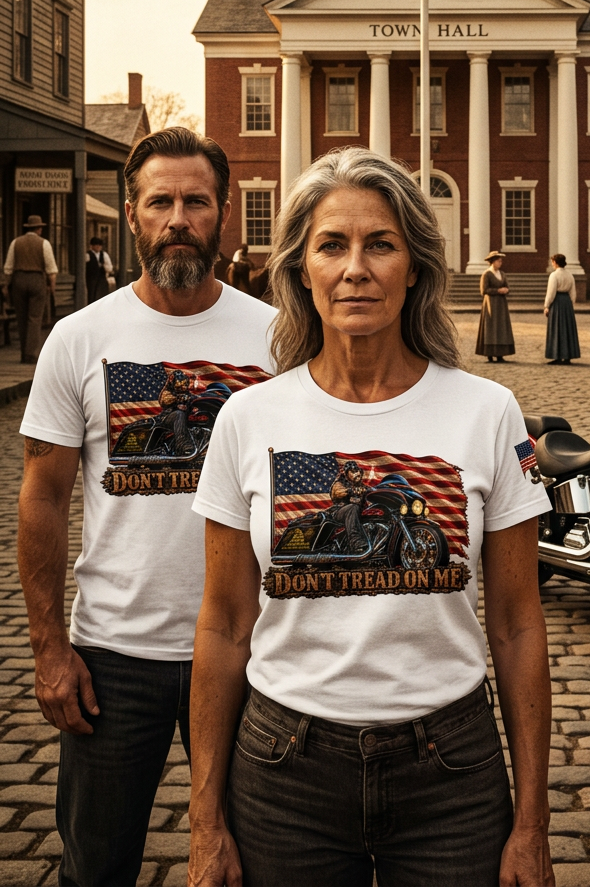 Don't Tread Doggo men's tee shirt by HawgDog Gear