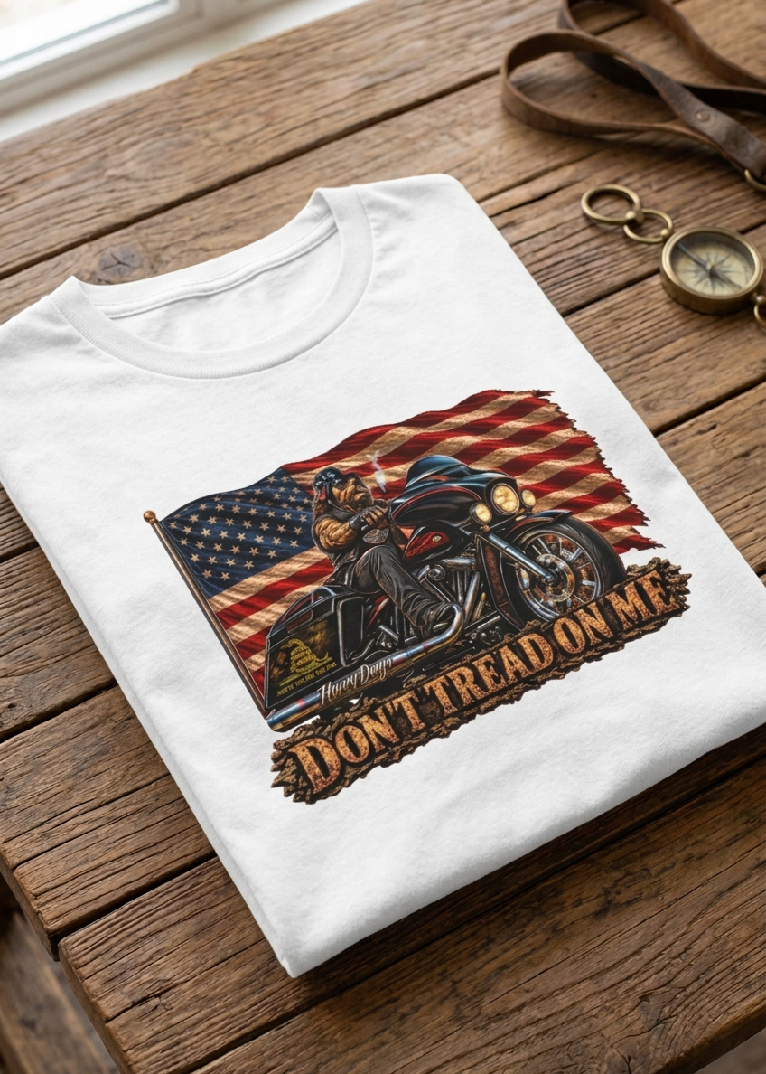 Don't Tread Doggo men's tee shirt by HawgDog Gear