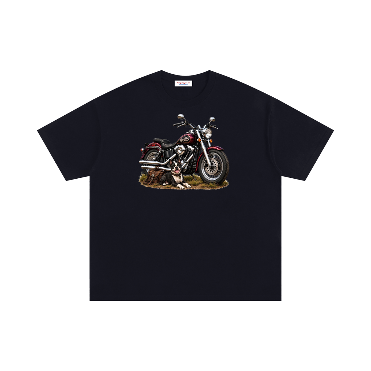 HawgDogs Boston Terrier Men's Tee Shirt