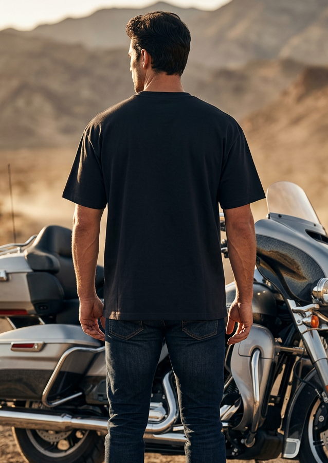 HawgDogs Chocolate Biker Men's Tee Shirt