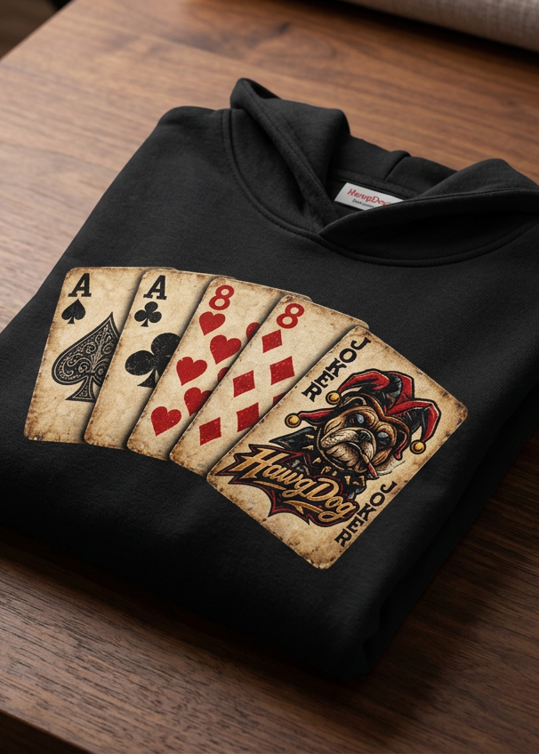 HawgDogs Ded-Dog's Hand Hoodie - Black front