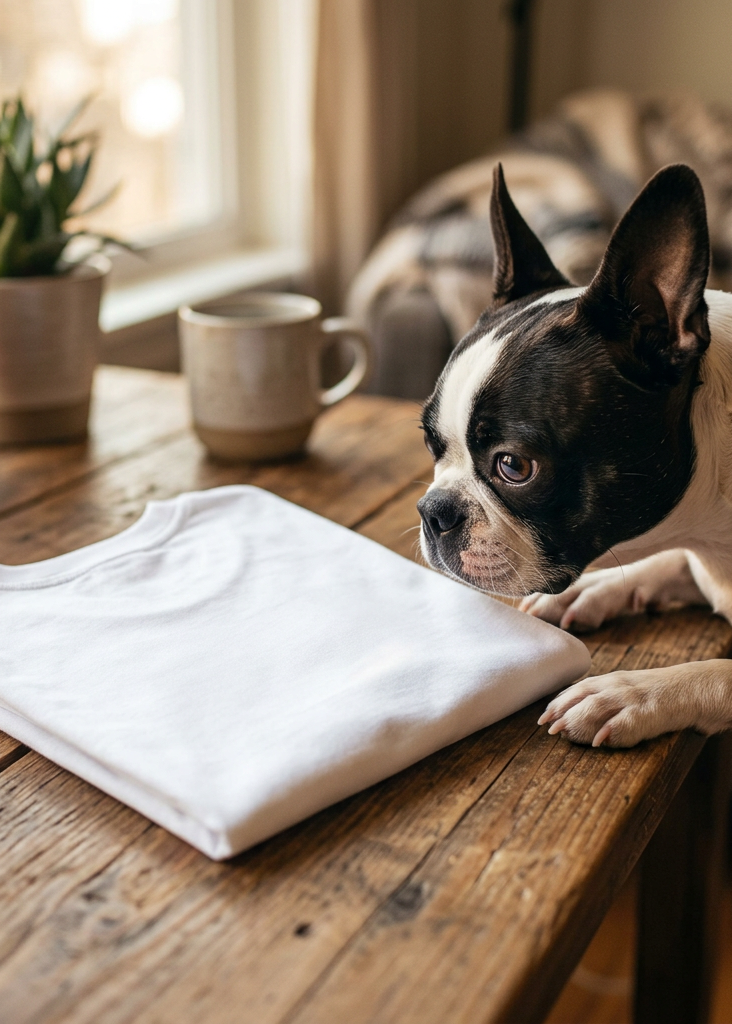 HawgDogs Boston Terrier Men's Tee Shirt