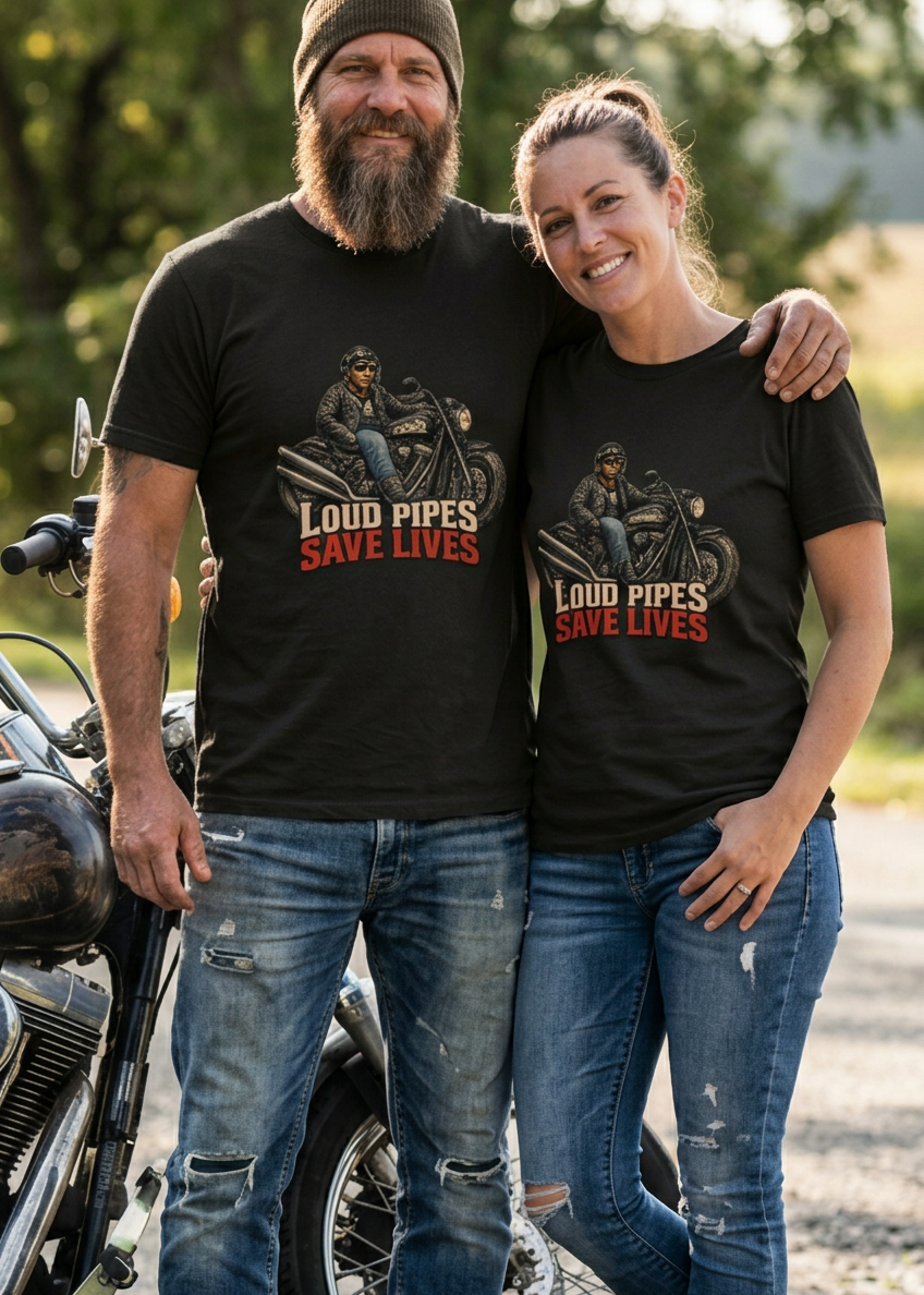 HawgDogs Loud Pipes Save Lives Women's Tee Shirt