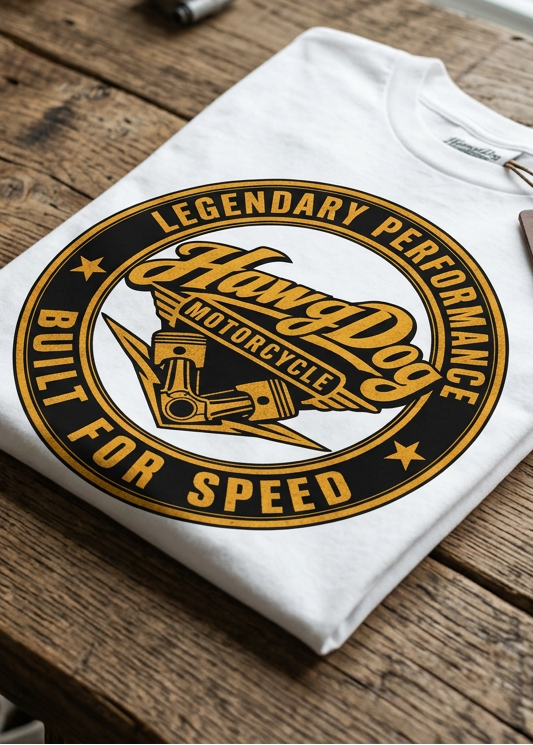 Camshaft Carol men's tee shirt by HawgDog Gear