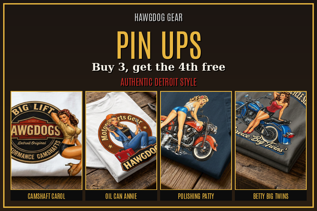 Pin Ups collection, buy 3 get the 4th free